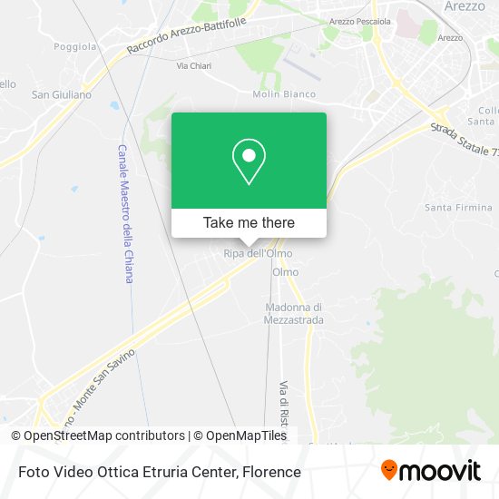 Foto Video Ottica Etruria Center map