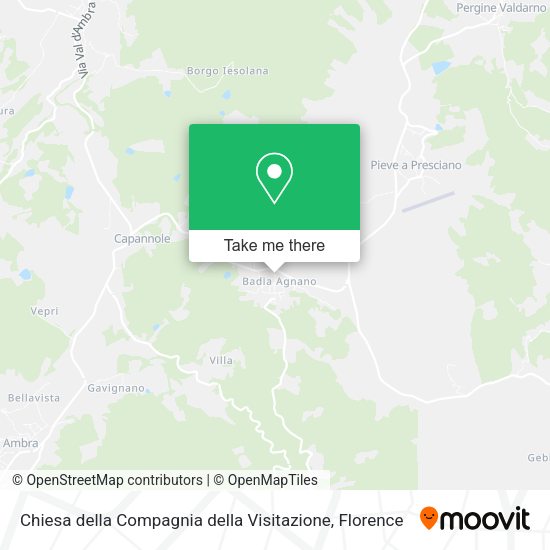 Chiesa della Compagnia della Visitazione map