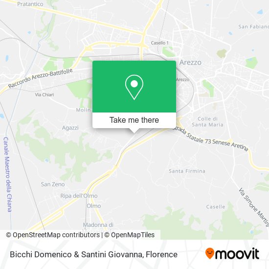 Bicchi Domenico & Santini Giovanna map
