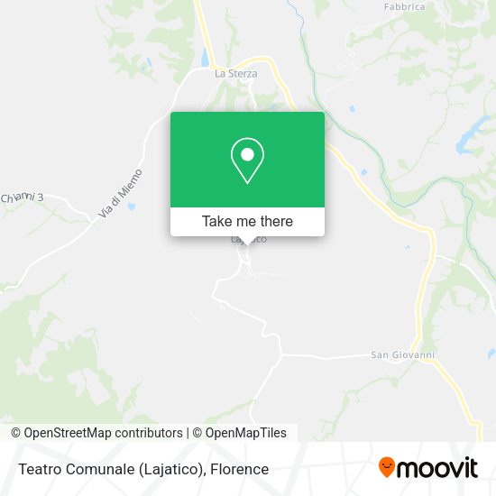 Teatro Comunale (Lajatico) map
