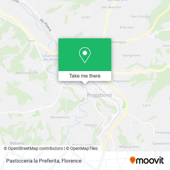 Pasticceria la Preferita map