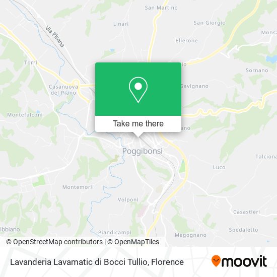 Lavanderia Lavamatic di Bocci Tullio map