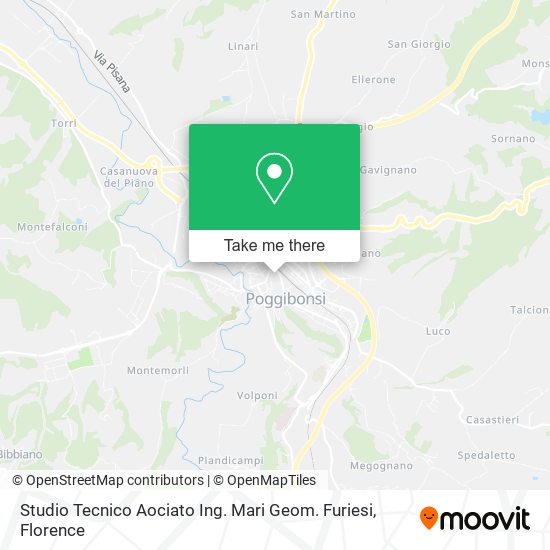 Studio Tecnico Aociato Ing. Mari Geom. Furiesi map