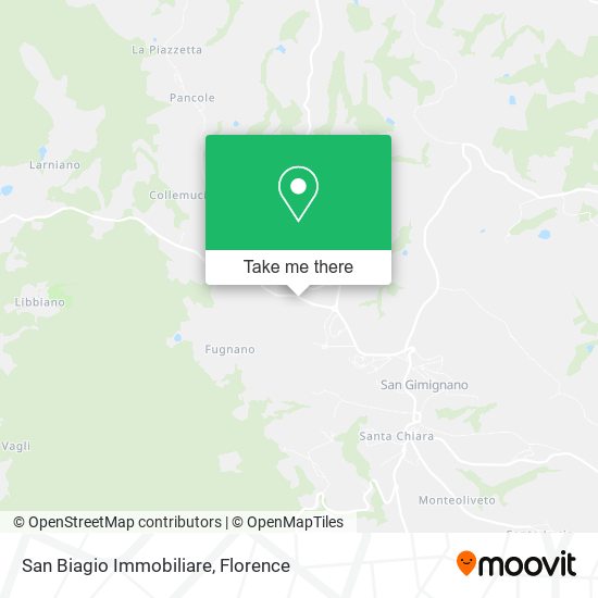 San Biagio Immobiliare map
