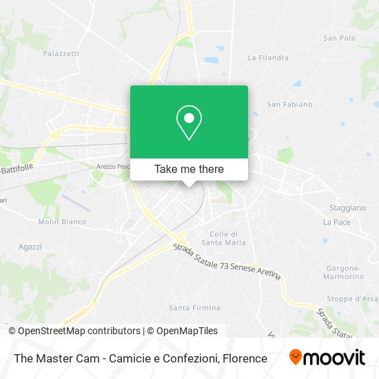 The Master Cam - Camicie e Confezioni map