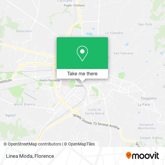 Linea Moda map