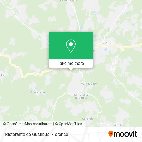De Gustibus Restaurant map