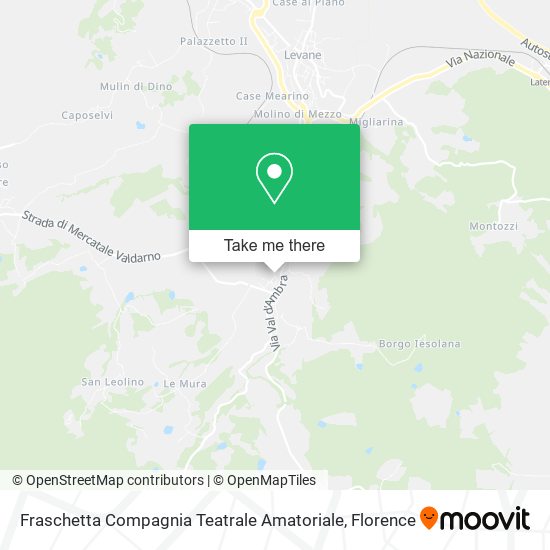 Fraschetta Compagnia Teatrale Amatoriale map