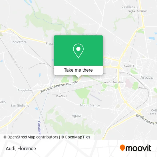 Audi map