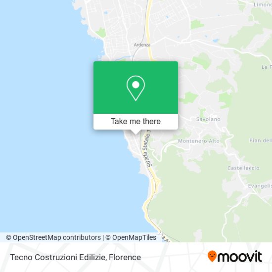 Tecno Costruzioni Edilizie map