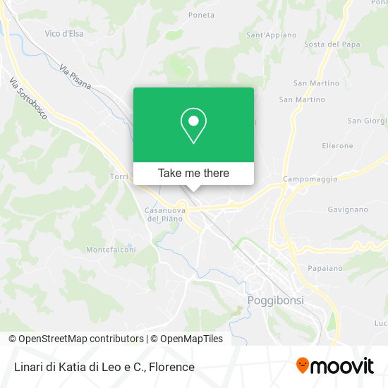 Linari di Katia di Leo e C. map