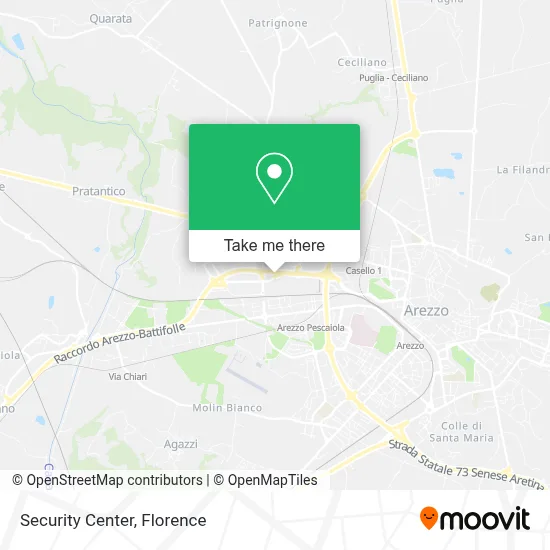 Security Center map