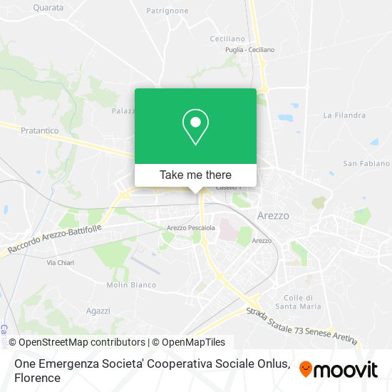 One Emergenza Societa' Cooperativa Sociale Onlus map