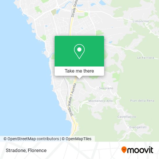 Stradone map