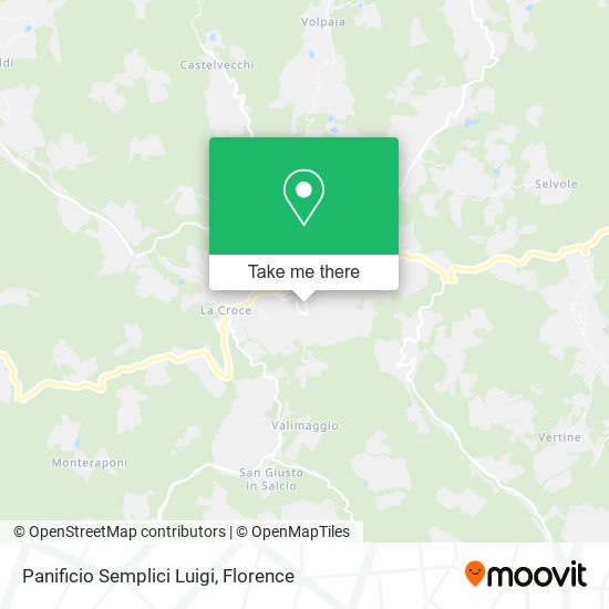 Panificio Semplici Luigi map