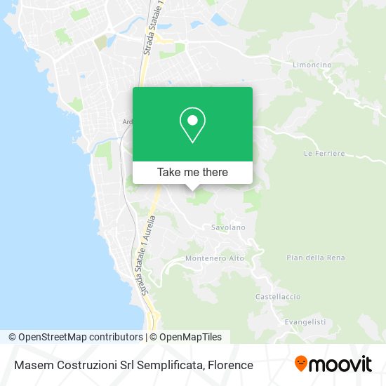 Masem Costruzioni Srl Semplificata map