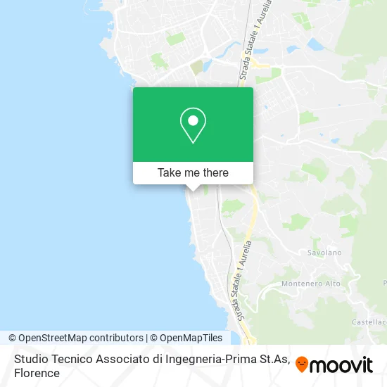 Studio Tecnico Associato di Ingegneria-Prima St.As map