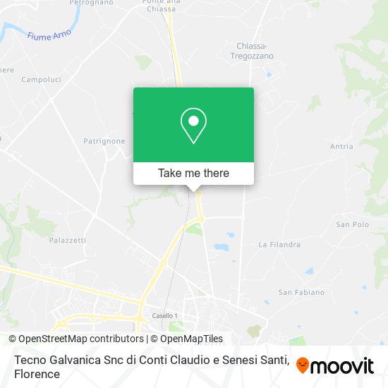 Tecno Galvanica Snc di Conti Claudio e Senesi Santi map