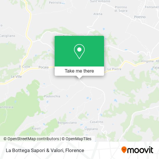La Bottega Sapori & Valori map