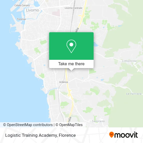 Logistic Training Academy map