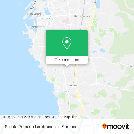 Scuola Primaria Lambruschini map