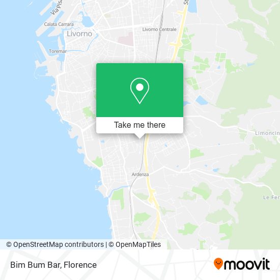 Bim Bum Bar map