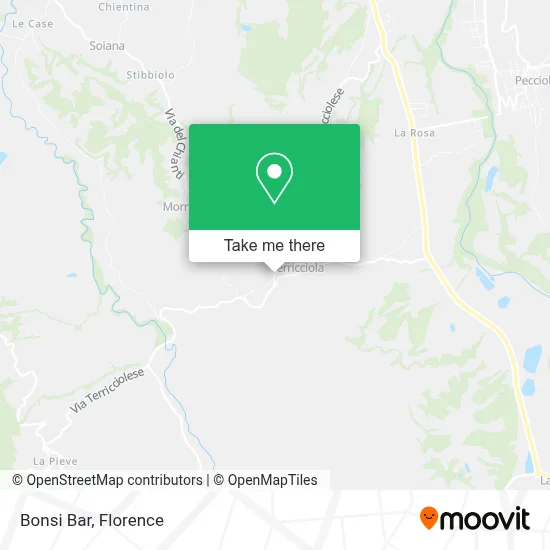 Bonsi Bar map