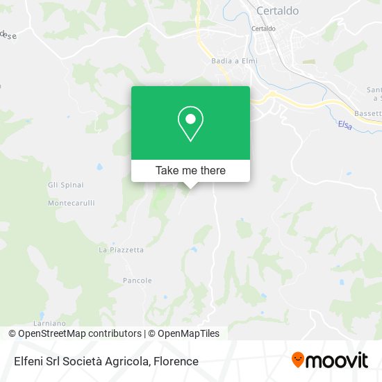 Elfeni Srl Società Agricola map
