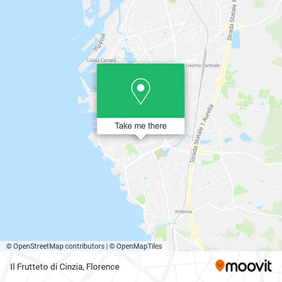 Cinzia's Fruit Shop map