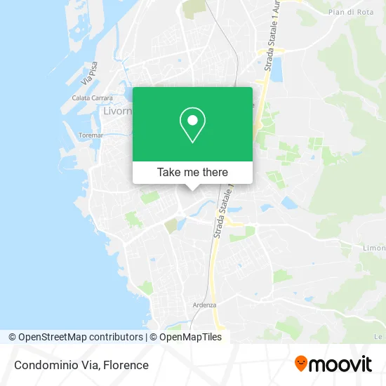 Condominio Via map