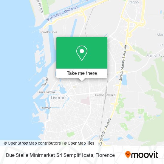 Due Stelle Minimarket Srl Semplif Icata map
