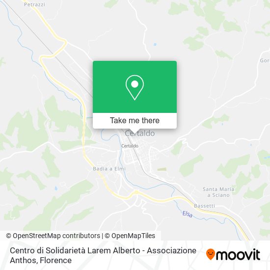 Centro di Solidarietà Larem Alberto - Associazione Anthos map
