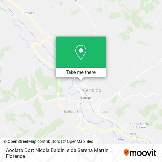 Aociato Dott Nicola Baldini e da Serena Martini map