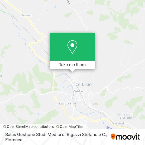 Salus Gestione Studi Medici di Bigazzi Stefano e C. map