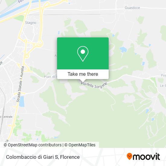 Colombaccio di Giari S map