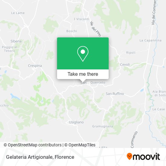 Gelateria Artigionale map