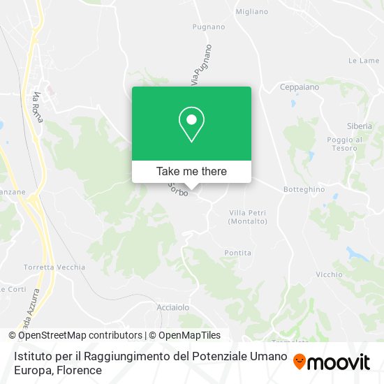 Istituto per il Raggiungimento del Potenziale Umano Europa map