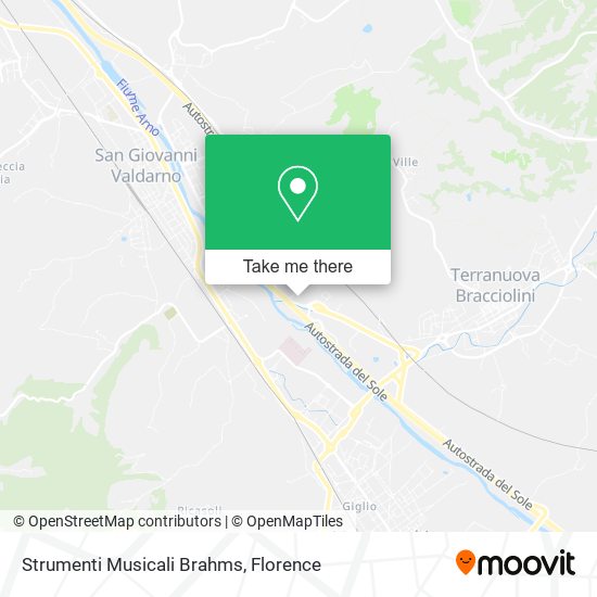 Strumenti Musicali Brahms map