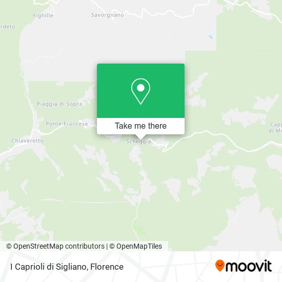 I Caprioli di Sigliano map