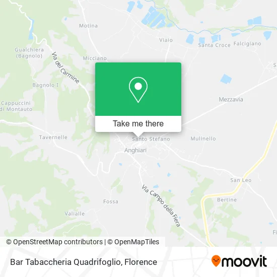 Bar Tabaccheria Quadrifoglio map