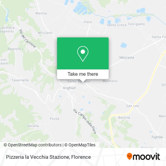 Pizzeria la Vecchia Stazione map