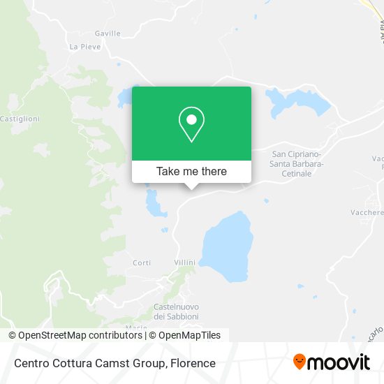 Centro Cottura Camst Group map