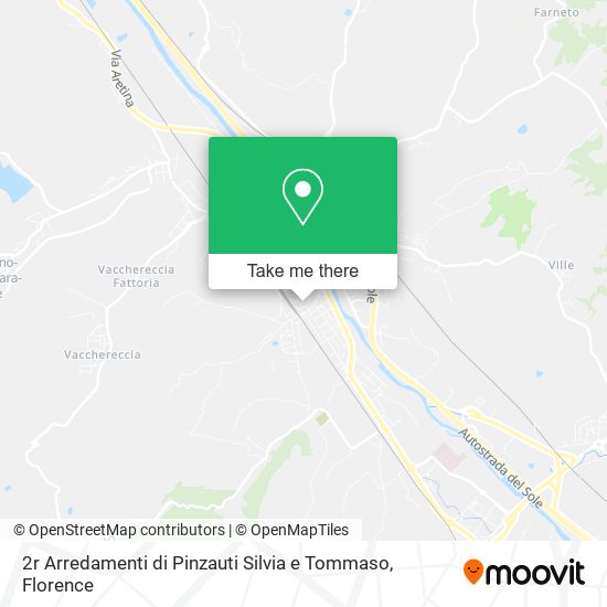 2r Arredamenti di Pinzauti Silvia e Tommaso map