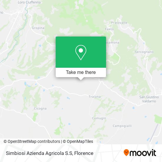 Simbiosi Azienda Agricola S.S map
