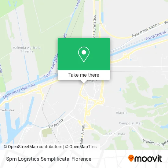 Spm Logistics Semplificata map