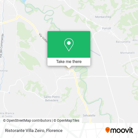 Ristorante Villa Zeiro map