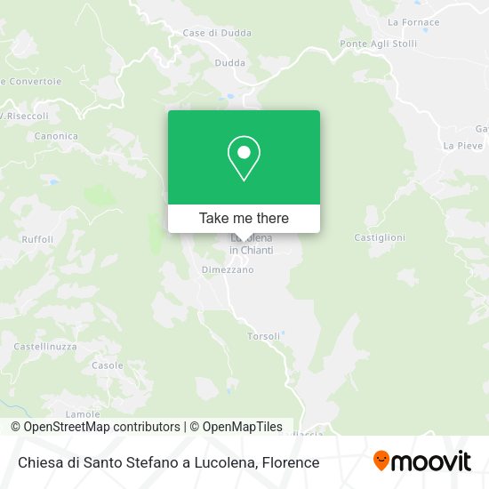 Chiesa di Santo Stefano a Lucolena map