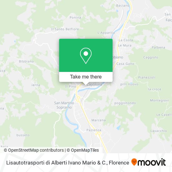 Lisautotrasporti di Alberti Ivano Mario & C. map