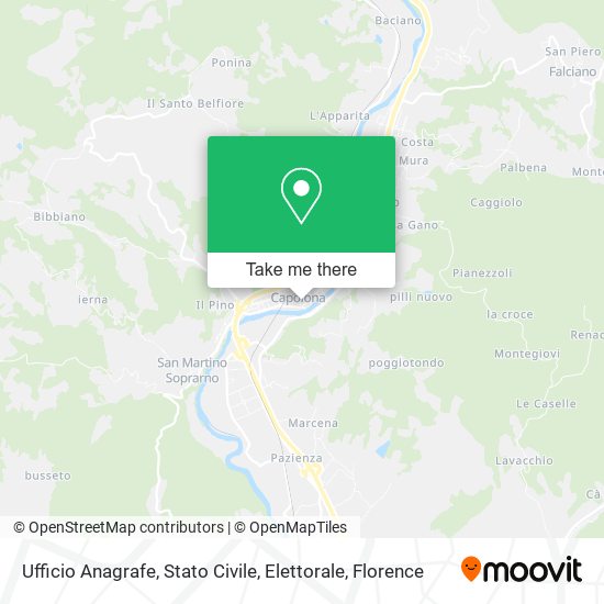 Ufficio Anagrafe, Stato Civile, Elettorale map