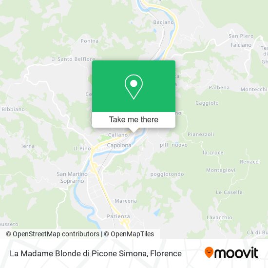 La Madame Blonde di Picone Simona map